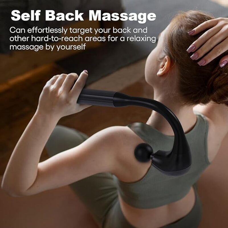 Fronnor Revolutionary U Shaped Massage Gun Back Massager for Pain Relief Deep Tissue Body