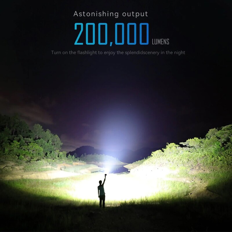 IMALENT MS32 200,000 Lumens Brightest Flashlight
