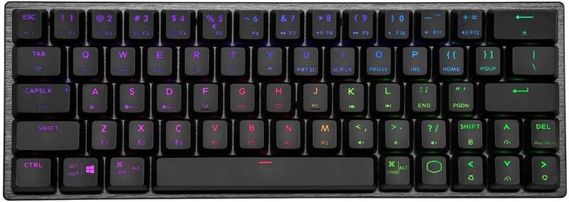 Cooler Master SK622 Wireless 60% Mechanical Keyboard with Low Profile Blue Switches WiredSK 622 GKTL1 US