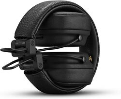 Marshall Major IV Bluetooth Headphones - Foldable Wireless Headphones Bluetooth With 80 Hours of Playtime - Black