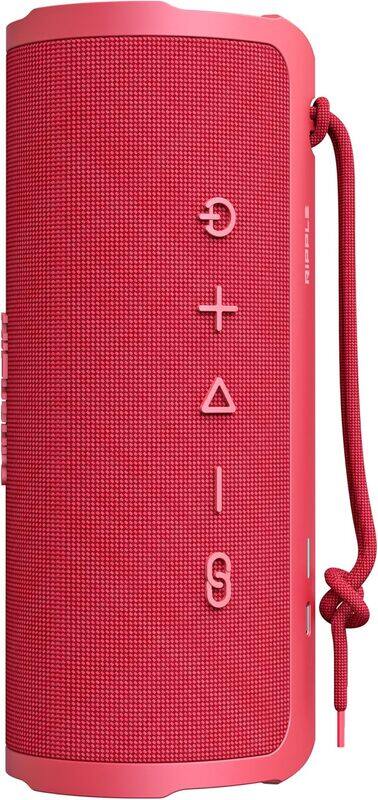

HiFuture Ripple BeatMaker IPX7 Portable Wireless Speaker Red Bluetooth