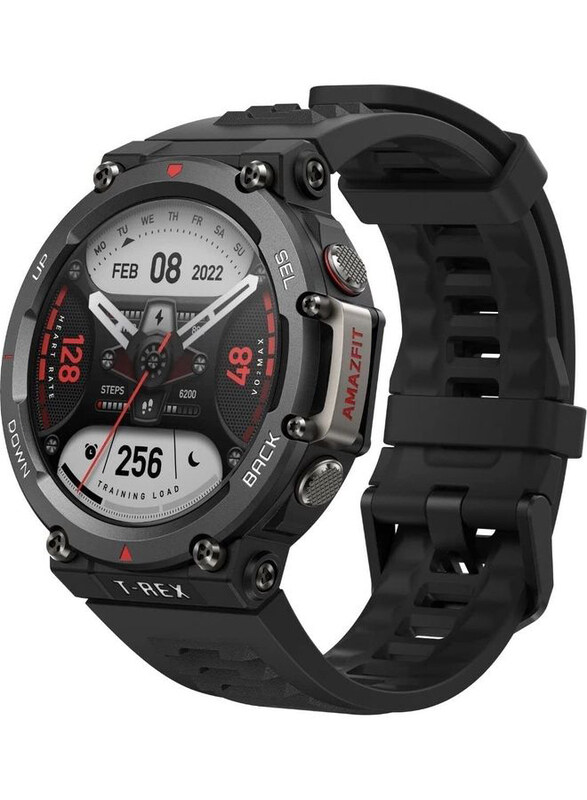 

Amazfit T Rex 2 1.39 Inch Smartwatch with GPS 15 Military-Grade Tests Real-Time Navigation, Black