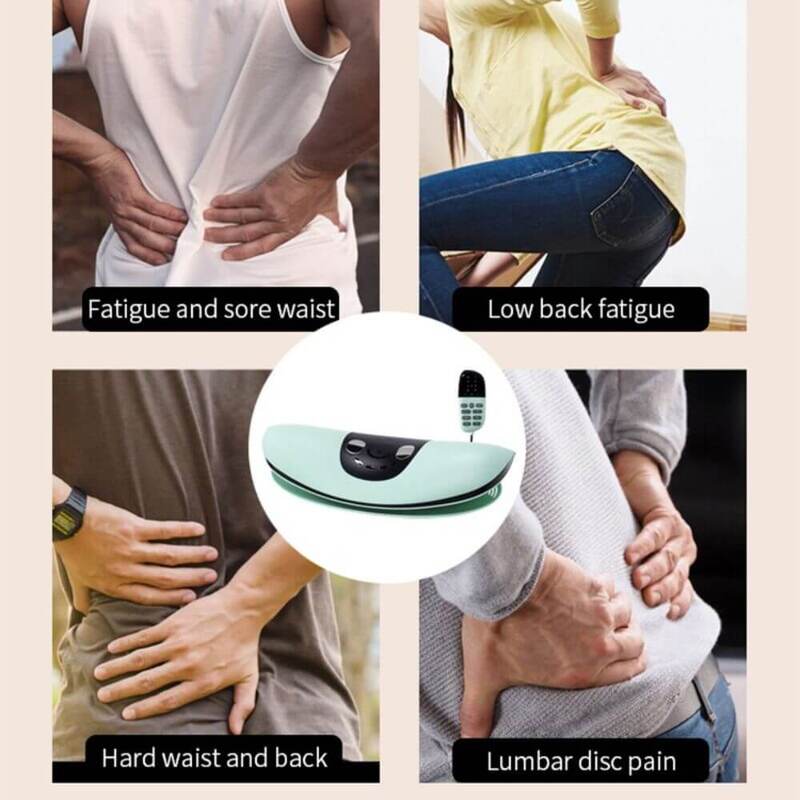 Lumbar Massager for Lower Back Pain Relief Heated
