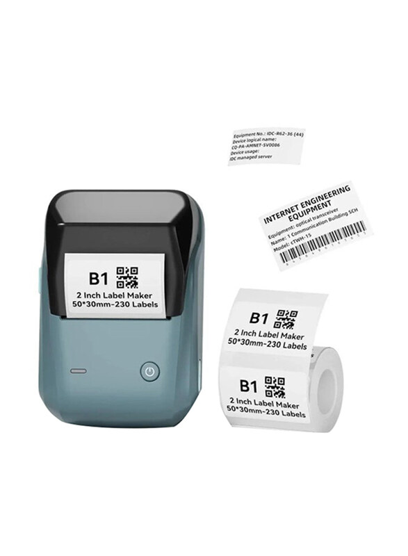

Niimbot B1 Inkless Label Maker with Tape, Blue