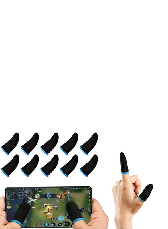 

Generic Mobile Phone Finger Sleeves for Gaming, Black