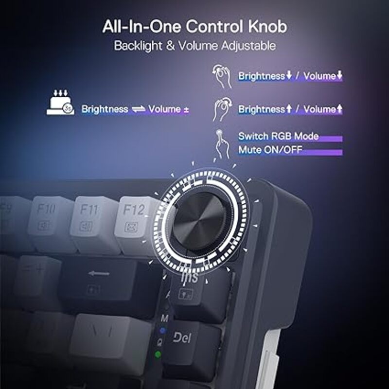 K673WB RGB PRO Redragon UCAL PROwired 24 GBT keyboard