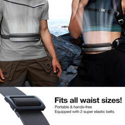 Torras Coolify Zone Wearable Waist Fan with Heat-absorbing
