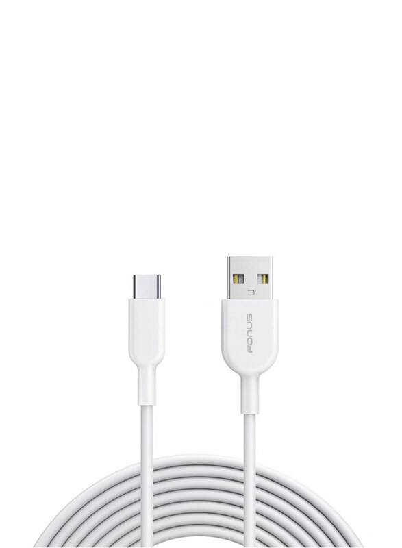 

Fonus 3-Meters USB Type-C Cable, USB Type A to USB Type-C, White