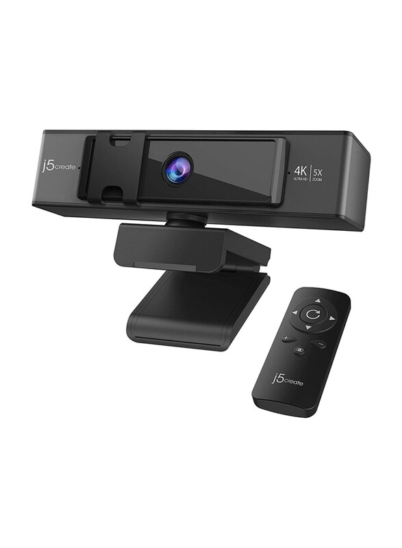 

Generic j5Create 4K Ultra HD Webcam with Remote, Black