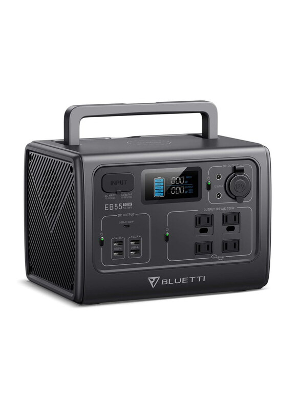 

Bluetti EB3A Portable Solar Generator, Black