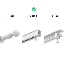 Switch Bot Curtain Smart Electric MotorWireless App or Automate Timer ControlAdd Hub