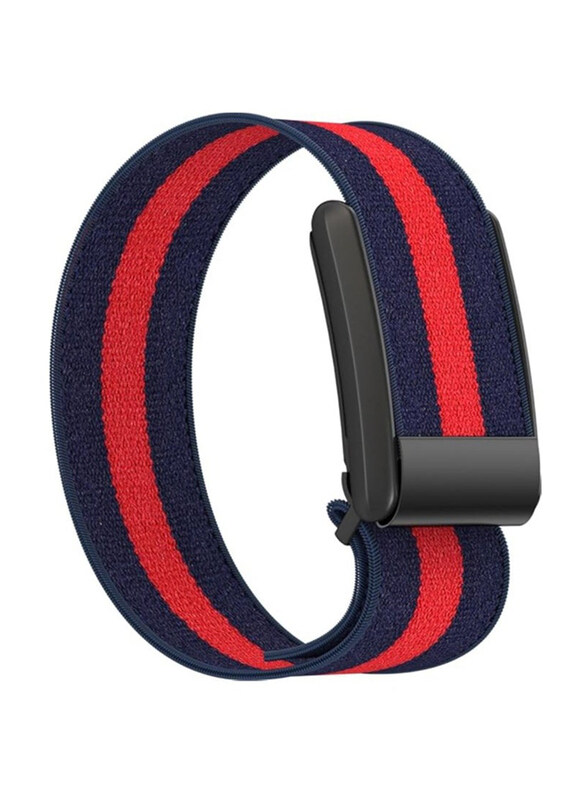 

Specton Odor Resistant & Breathable Wrist Band for Whoop 4.0 & 3.0 Watch One Size, Red/ Blue