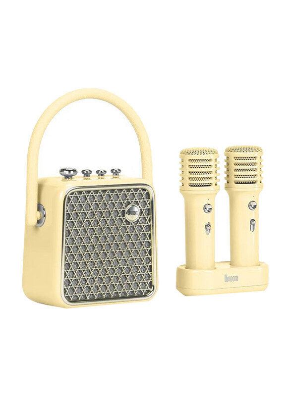 

Divoom Song Bird HQ-SE Portable Bluetooth Speaker, Beige