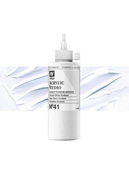 Vallejo No 41 Acrylic Studio Colour, 200ml, Titanium White Anatase