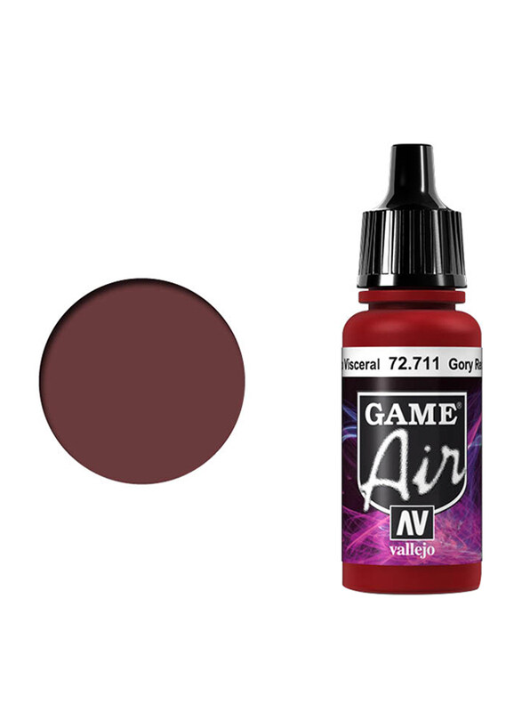

Vallejo Game Air 711 Color, 17ml, Gory Red