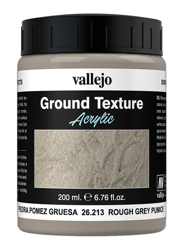 

Vallejo 213 Ground Textures, 200ml, Rough Grey Pumice