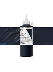 Vallejo No 46 Acrylic Studio Colour, 200ml, Prussian Blue Phthalo