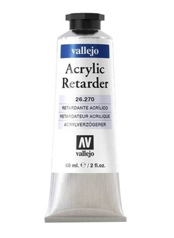 

Vallejo Acrylic Retarder Tube, 60ml, 270 Retarder