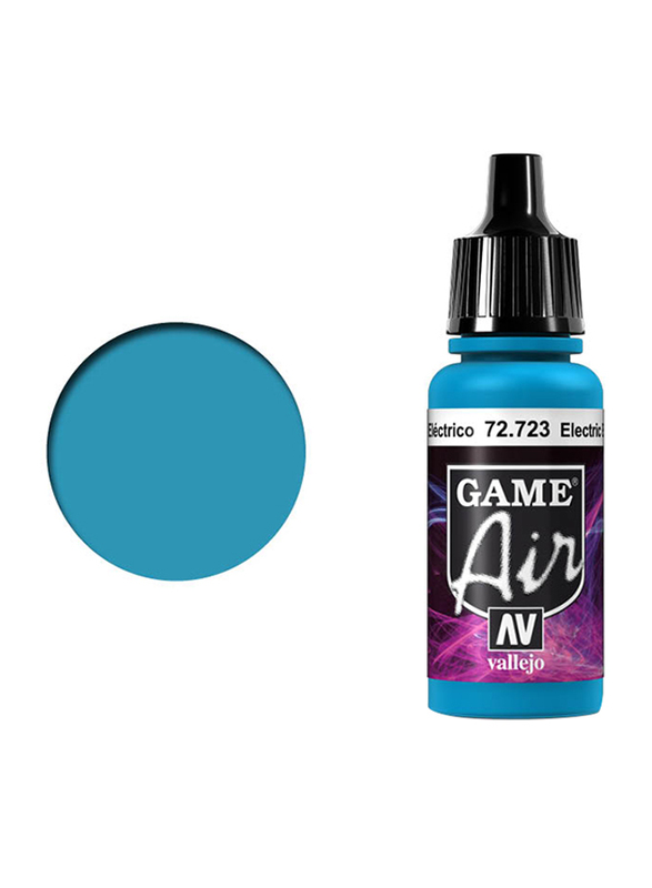 Vallejo Game Air 723 Color, 17ml, Electric Blue