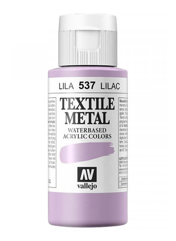 Vallejo Textile Color, 60ml, Lilac Metal 537