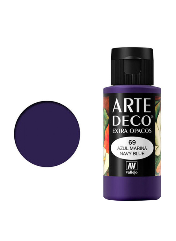 

Vallejo Art Deco 069, 60ml, Navy Blue