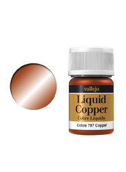 Vallejo Liquid Gold Paint, 35ml, 797 Copper