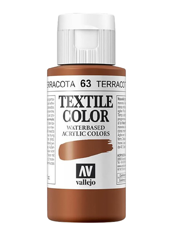 Vallejo Textile Color, 60 ml, Terracotta 63
