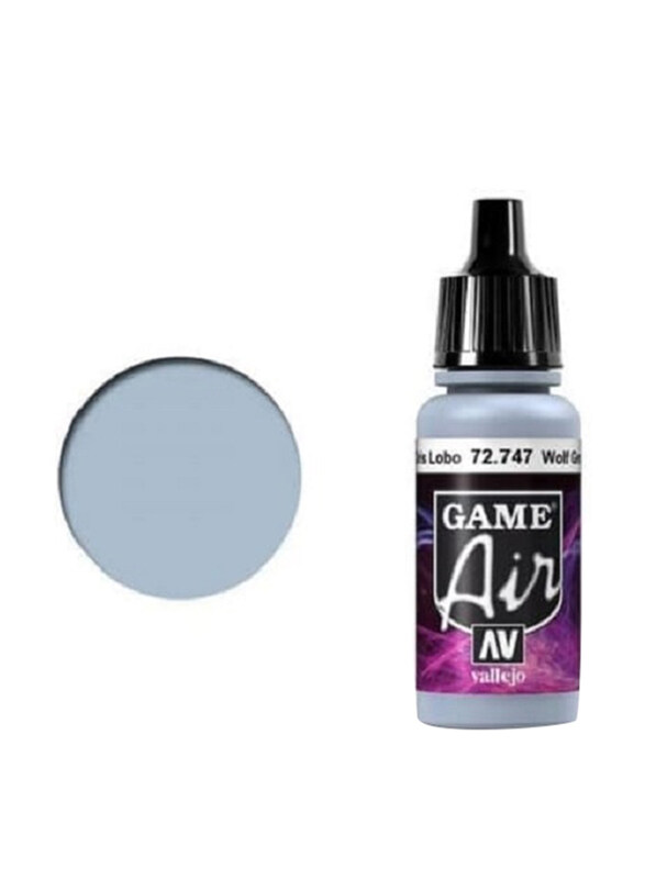 

Vallejo Game Air 747 Color, 17ml, Wolf Grey