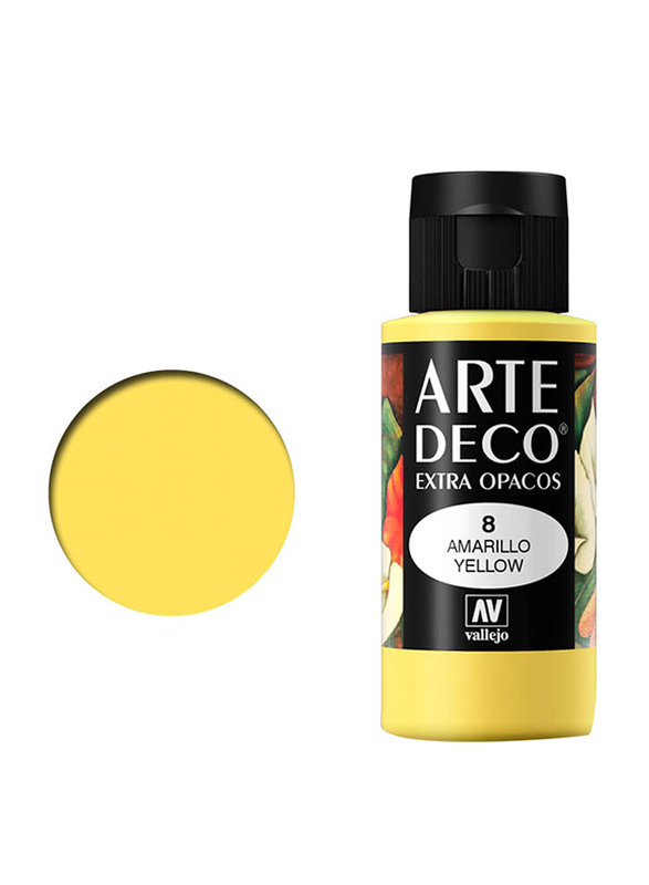 Vallejo 008 Art Deco, 60ml, Yellow