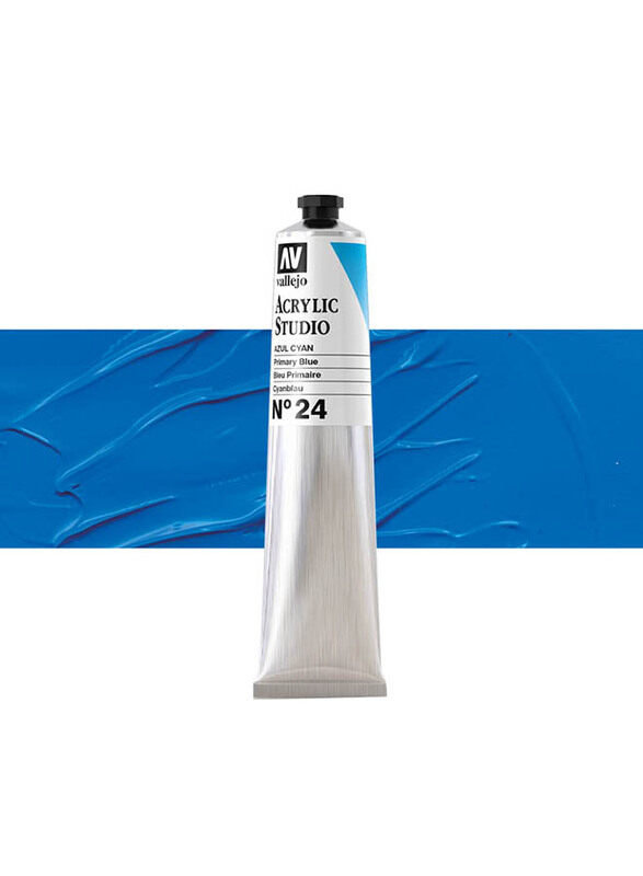 

Vallejo No 24 Acrylic Studio Colour, 58ml, Primary Blue