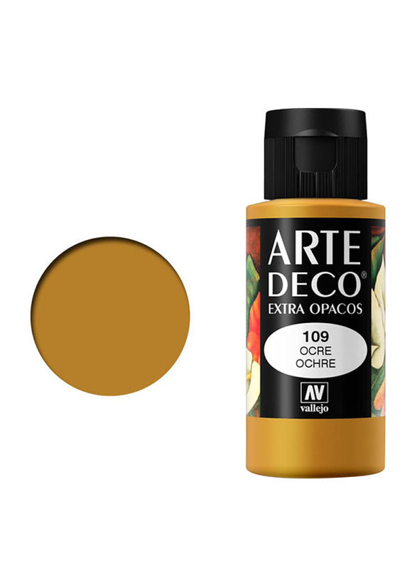 Vallejo Art Deco Colour, 60ml, Ochre