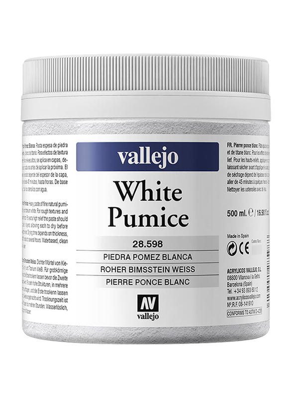 Vallejo, 500ml, White Pumice 598