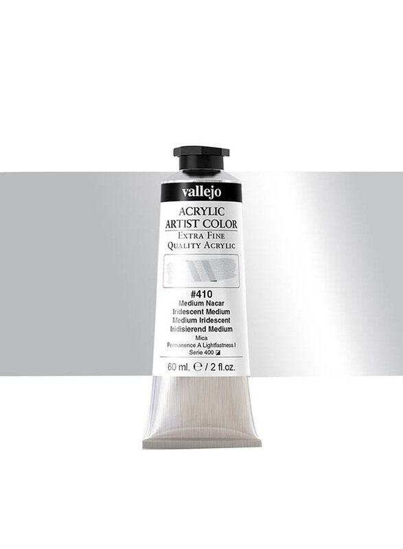 

Vallejo Acrylic Artist 410 Colour, 60ml, Iridescent Medium