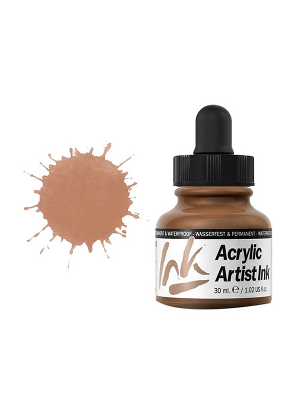 Vallejo Acrylic Artist Ink, 30ml, Copper