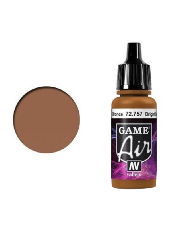 

Vallejo Game Air 757 Color, 17ml, Bright Bronze