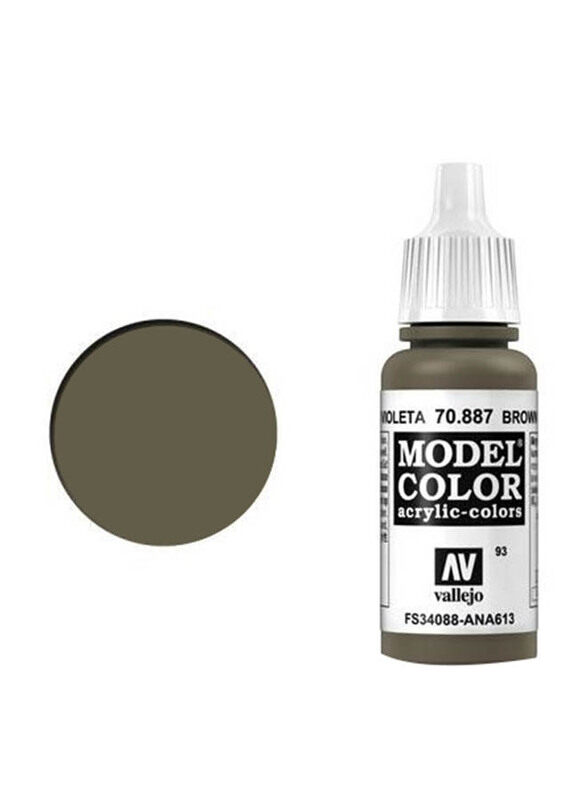 

Vallejo 093 Model Colour 887, 17ml, Olive Drab