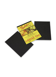 Fredrix Canvas Pads, 45.72 x 60.96cm, 10 Sheets, Black