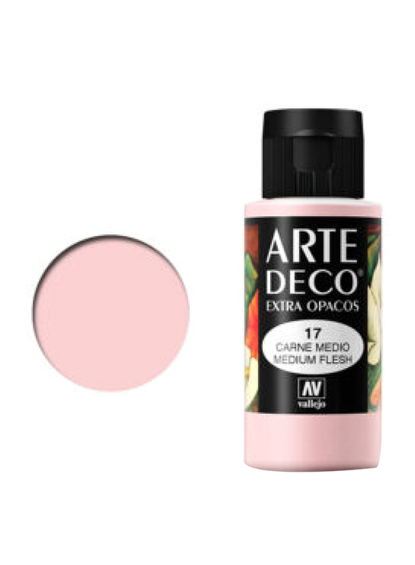 Vallejo 017 Art Deco, 60ml, Light Pink