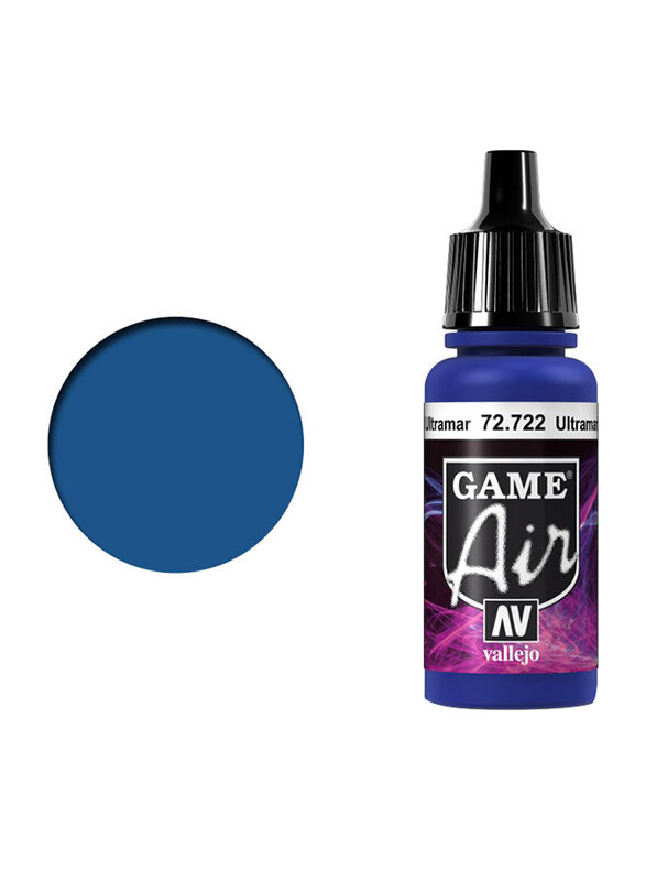 

Vallejo Game Air 722 Color, 17ml, Ultramarine Blue