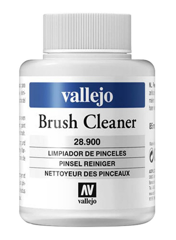 Vallejo Brush Cleaner, 85ml, Clear