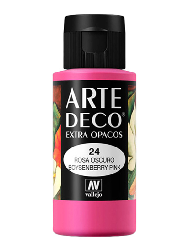 Vallejo Art Deco 024, 60ml, Boysenberry Pink