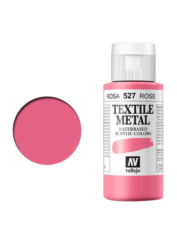 Vallejo Textile Color, 60ml, Rose Metal 527