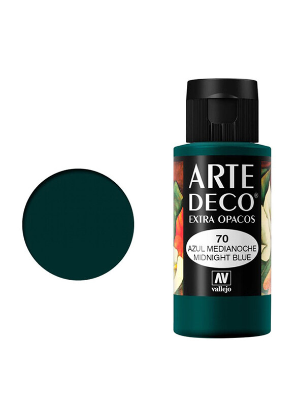 Vallejo Art Deco 070, 60ml, Midnight Blue