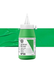 Vallejo No 59 Acrylic Studio Colour, 500ml, Green Light