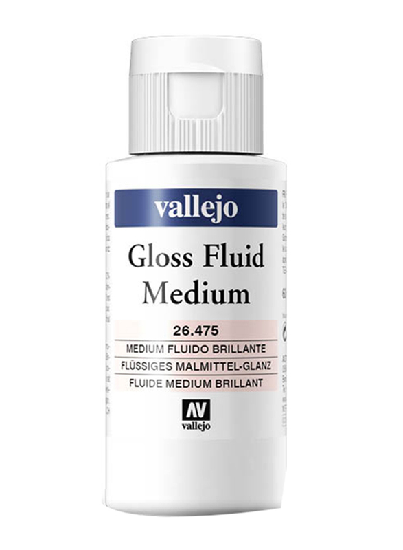 Vallejo 475 Color, 60ml, Fluid Gloss Medium