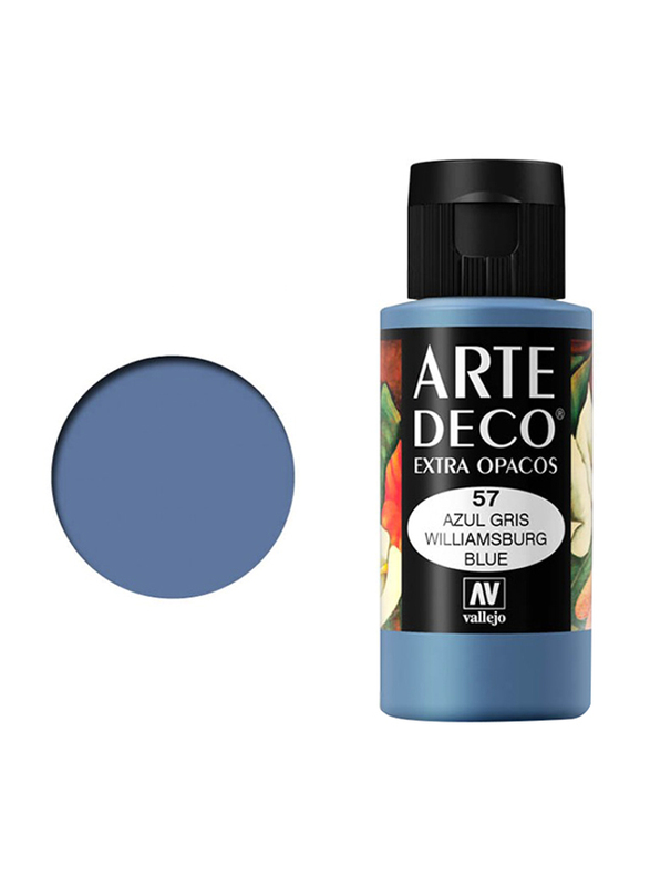 Vallejo Art Deco 057, 60ml, Williamsburg Blue