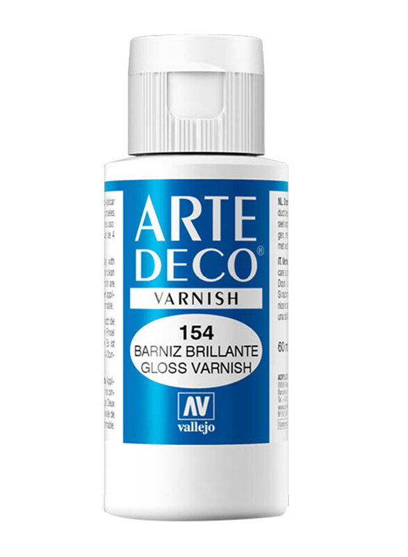 

Vallejo Art Deco Colour, 60ml, Gloss Varnish