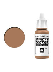 Vallejo 133 Modelcolour 843, 17ml, Cork Brown