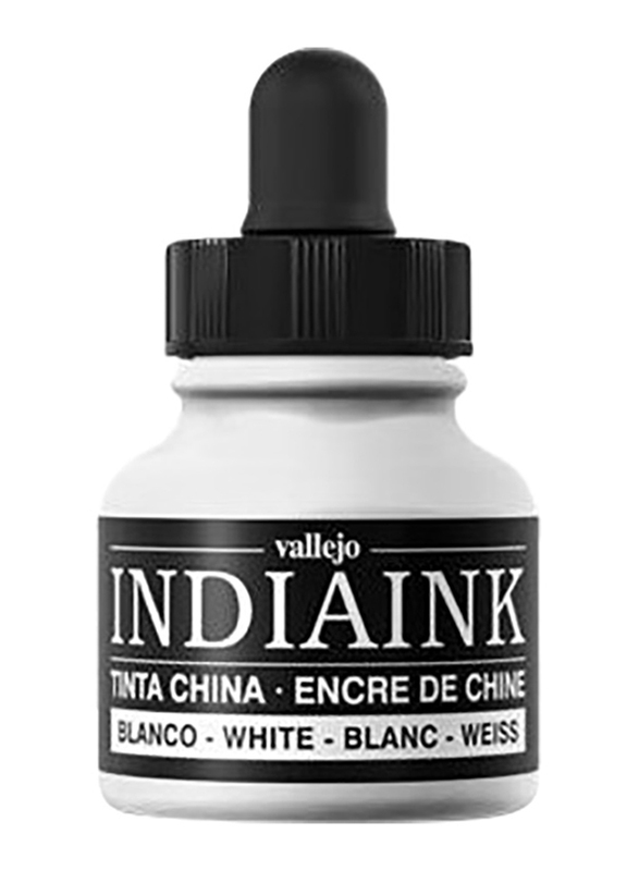 Vallejo 310 India Ink, 30ml, White