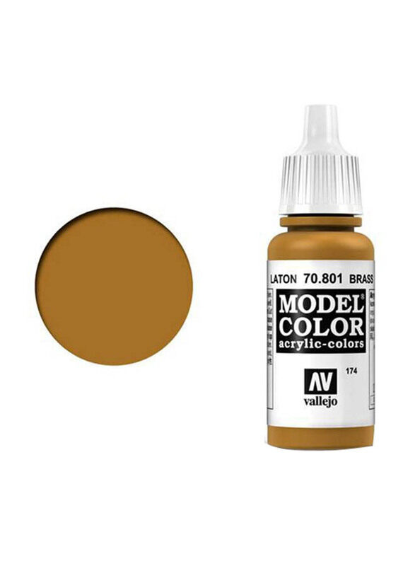 

Vallejo 174 Modelcolour 801, 17ml, Brass